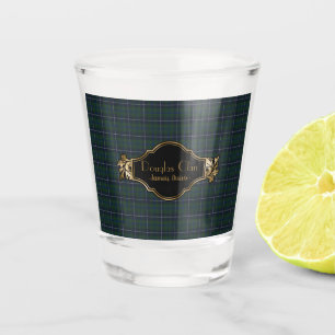 Douglas Modern Original Scottish Clan Tartan Schnapsglas