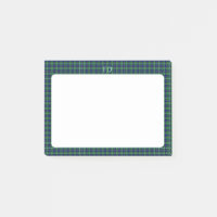 Douglas Offiziell Tartan mit Monogramm/Name