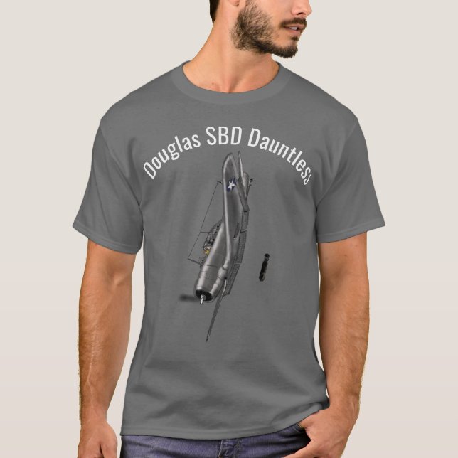 Douglas SBD Daunless TShirt (Vorderseite)