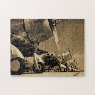 Douglas SBD Dauntless Bomberflugzeuge aus dem Zwei Puzzle