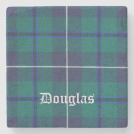 Douglas Scottish Tartan, Douglas Clan, Steinuntersetzer