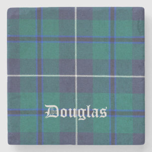 Douglas Scottish Tartan, Douglas Clan, Steinuntersetzer