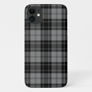 Douglas tartan black grau kariert Case-Mate iPhone hülle
