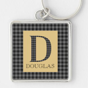Douglas-Tartan-Monogramm D  Schlüsselanhänger