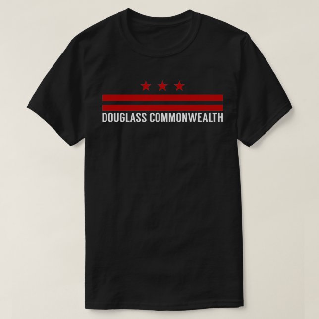 Douglass Commonwealth Washington DC Flag T-Shirt (Design vorne)