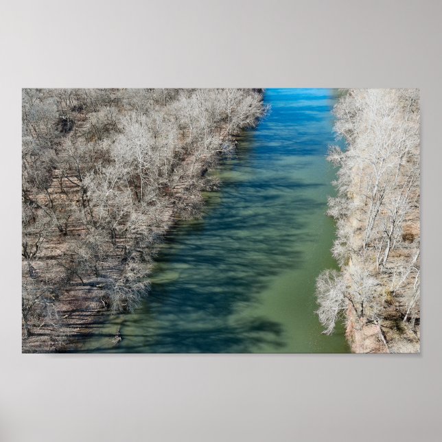 Douglassville Schuylkill River PA Poster (Vorne)