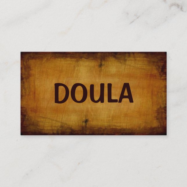 Doula Antiquität Geschäfts Karte (Vorderseite)