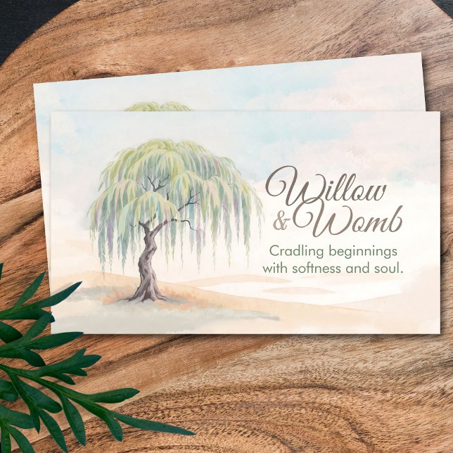 Doula - Birth Coach - Midfrau - Willow Tree Visitenkarte (Von Creator hochgeladen)