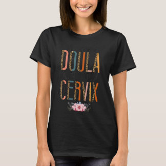 Doula Birth Worker Pun Leopard Cheetah Phantastisc T-Shirt