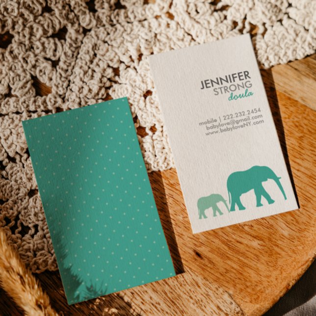 Doula Business Card Visitenkarte (Von Creator hochgeladen)