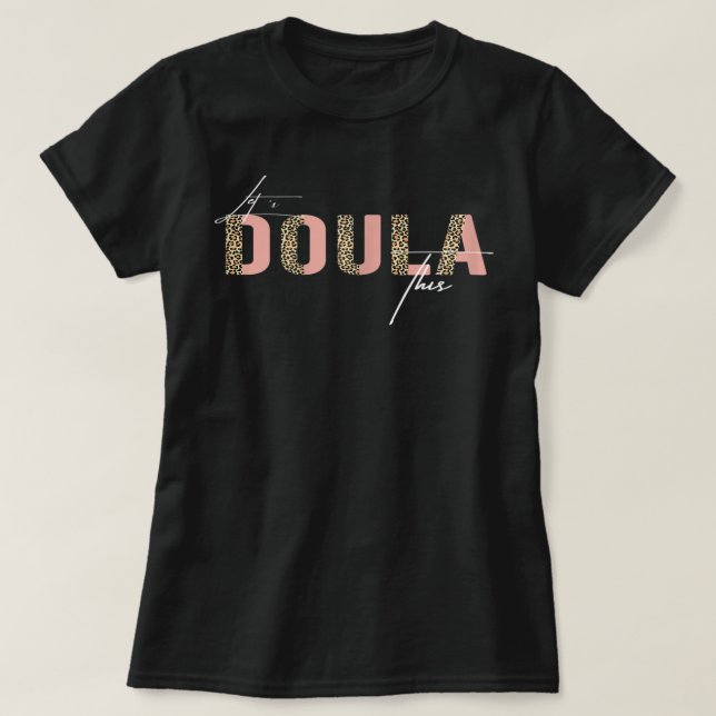  Doula, die lustige Doula Pregnancy Co. T-Shirt (Design vorne)
