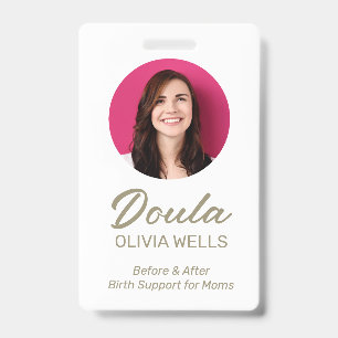 Doula Geburt Postpartum Coach Foto Ausweis
