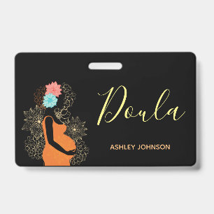 Doula Geburtscoach Hebamme Florale Kalligrafie Sch Ausweis