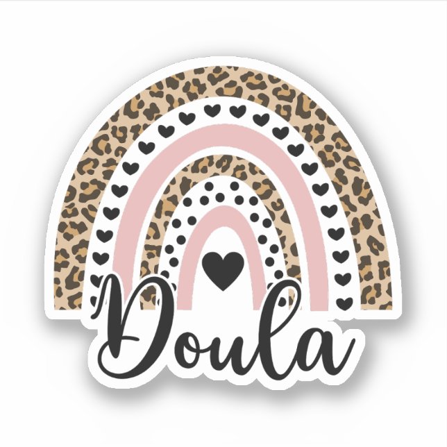 Doula, Geschenk für Doula, Geburtsdoula, Doula Pre Aufkleber (Vorderseite)