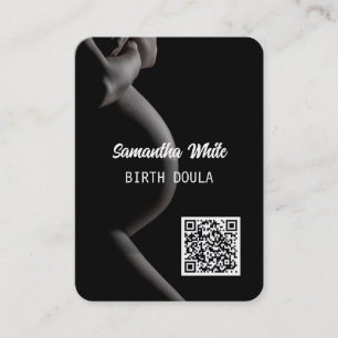 Doula QR Code Business Card Visitenkarte