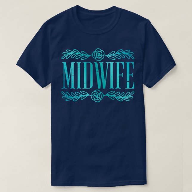 Doula Schwangerschaft Unterstützung Frauen Midwife T-Shirt (Design vorne)