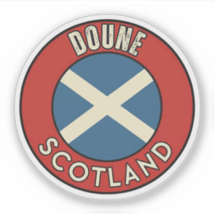 Doune, Schottland Aufkleber