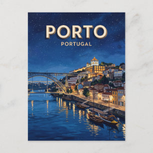 Douro Fluss Porto Portugal Postkarte