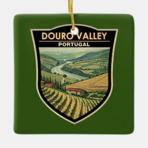 Douro Valley Portugal Reisen Kunst Vintag Keramikornament