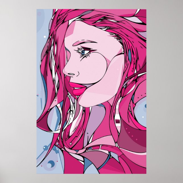 Doutzen zazzle poster (Vorne)