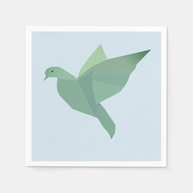 Dove Art, Peace Paper Napkins Serviette (Vorderseite)