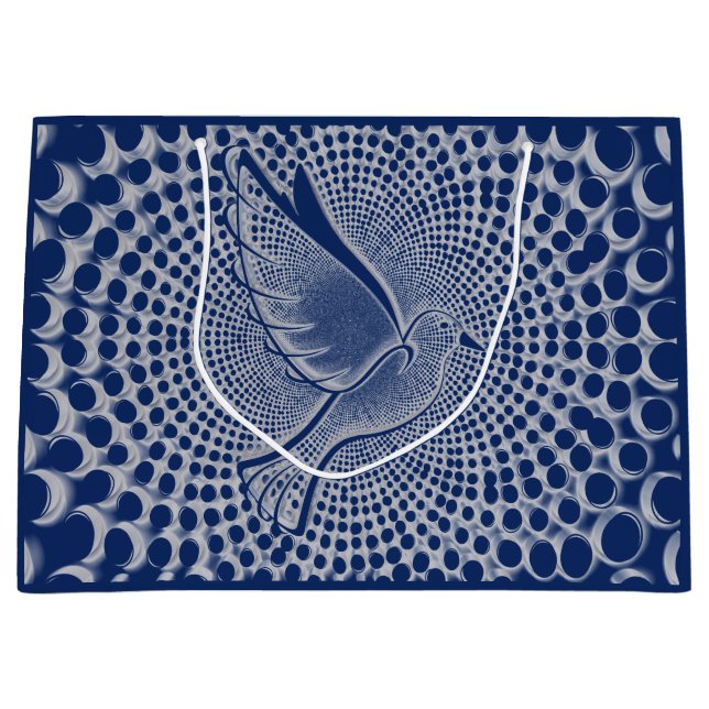 Dove Christmas Geschenktasche Große Geschenktüte (Vorderseite)