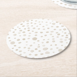 Dove Confetti Wasserfarbe Dots Paper Untersetzer