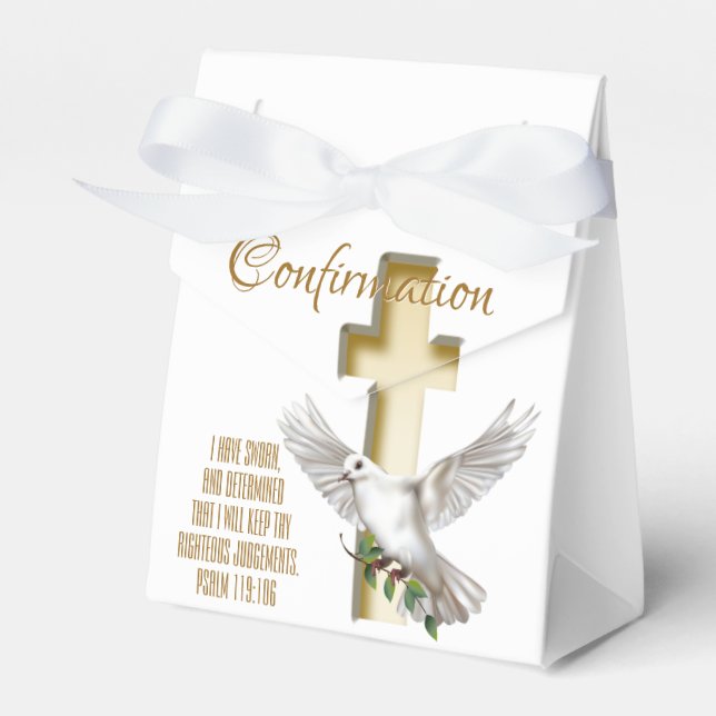 Dove Cross Bestätigung Geschenkschachtel (Vorderseite)