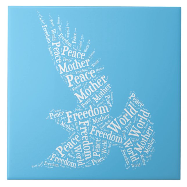 Dove Fliese (Vorderseite)