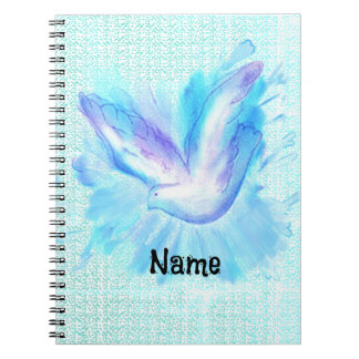 Dove Flying Notebook Notizblock