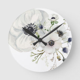 Dove Gray Phantasy Runde Wanduhr