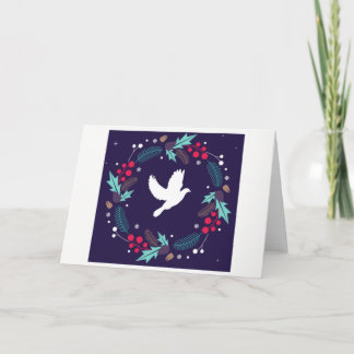 Dove Holiday Card Feiertagskarte