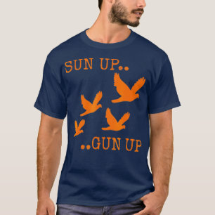 Dove Jagd Orange    CamoSun Gun T-Shirt