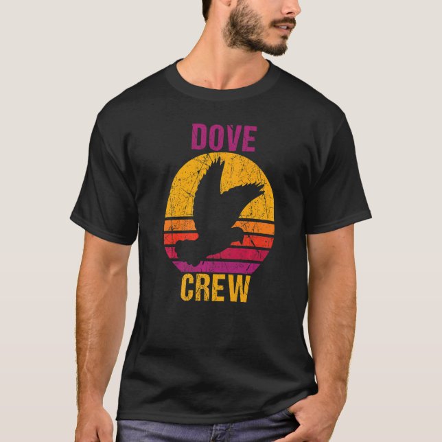 Dove Junting Trip chaotisch bun Jäger Bird Dove Cr T-Shirt (Vorderseite)