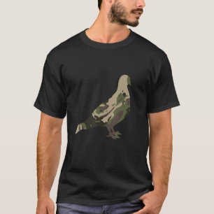 Dove Junting Trip chaotisch bun Jäger Bird Militar T-Shirt