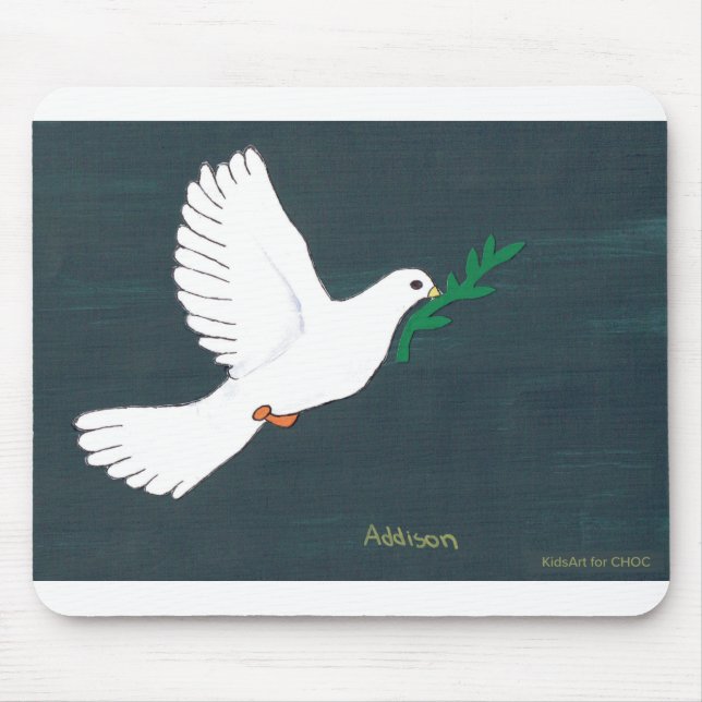 Dove - Kids Art für CHOC Mousepad (Vorne)