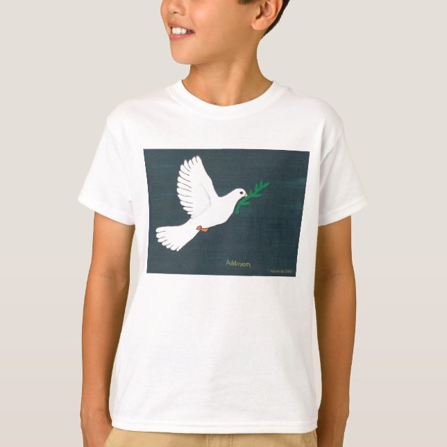 Dove - Kids Art für CHOC T-Shirt (Vorderseite)