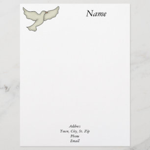 Dove Letterhead Briefbogen