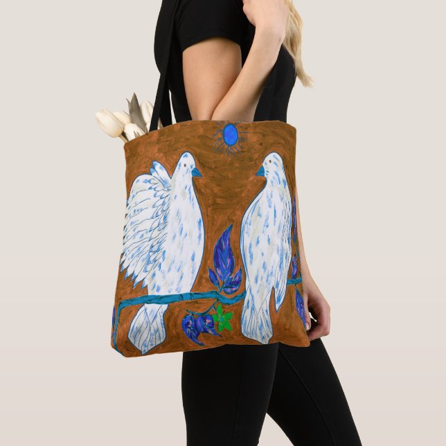 Dove Liebe Tote Bag (Von Nahem)
