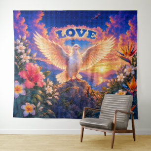 Dove   Liebe über alles Wandteppich
