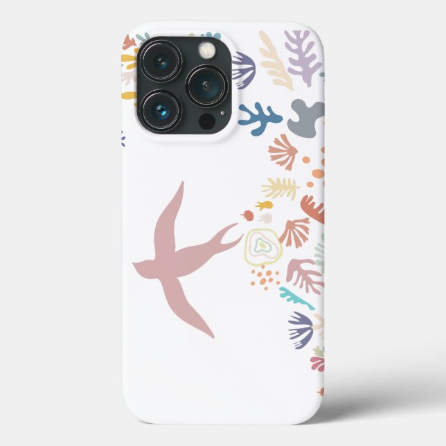 Dove Matisse Art Elemente Case-Mate iPhone Hülle (Rückseite)