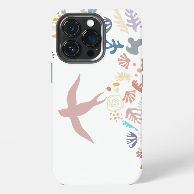 Dove Matisse Art Elemente iPhone Hülle (Hinten)