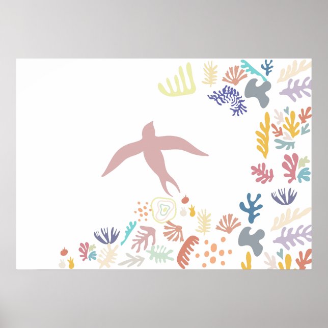Dove Matisse Art Elements drucken Poster (Vorne)