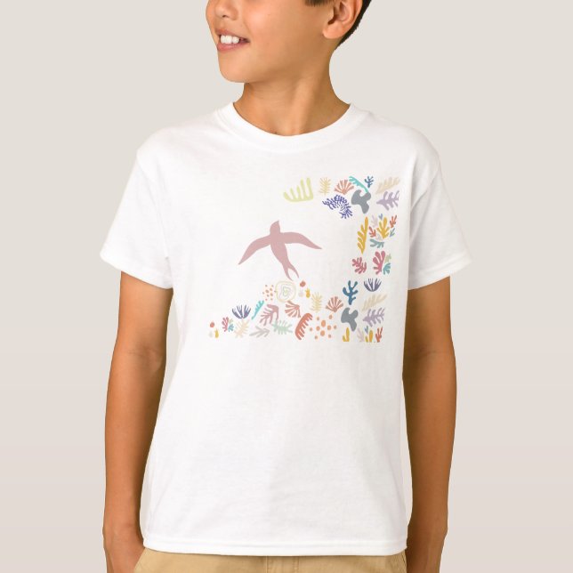 Dove Matisse Art Elements T-Shirt (Vorderseite)