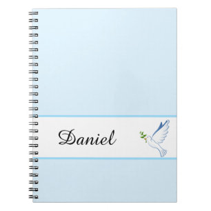Dove Notebook-Individuelle Name Notizblock