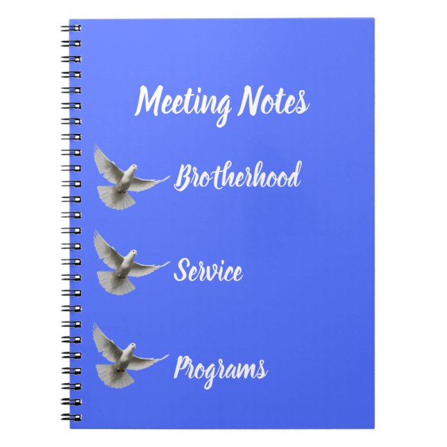 Dove-Notebook | Mahogany Vida Notizblock (Vorderseite)