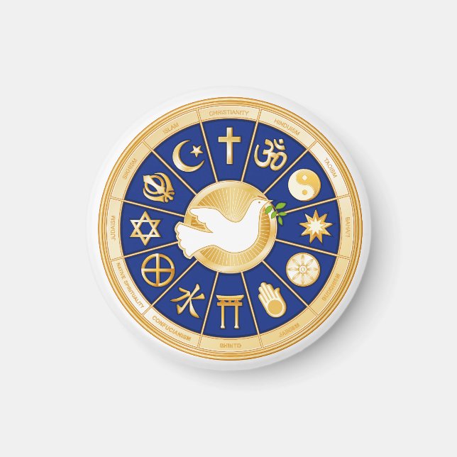 Dove of Peace Magnet (Vorne)