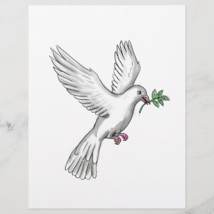 Dove Olive Leaf Tattoo