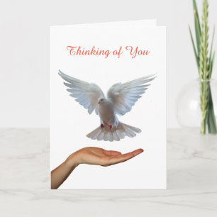 Dove Peace Image for Get well greeting card Karte