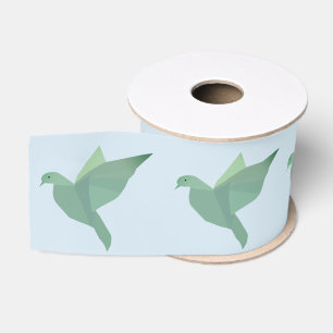 Dove Pigeon Art Ribbon Ripsband